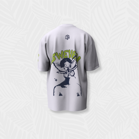 WINGS OF DREAMS OVERSIZED STATEMENT TEE (WHITE)