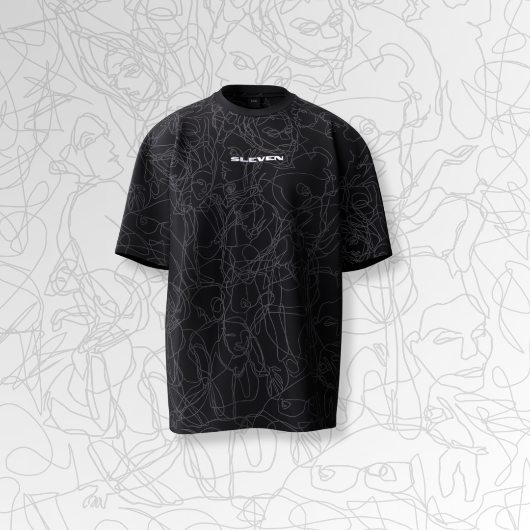 WRONG GEN OVERSIZED T-SHIRT (BLACK)