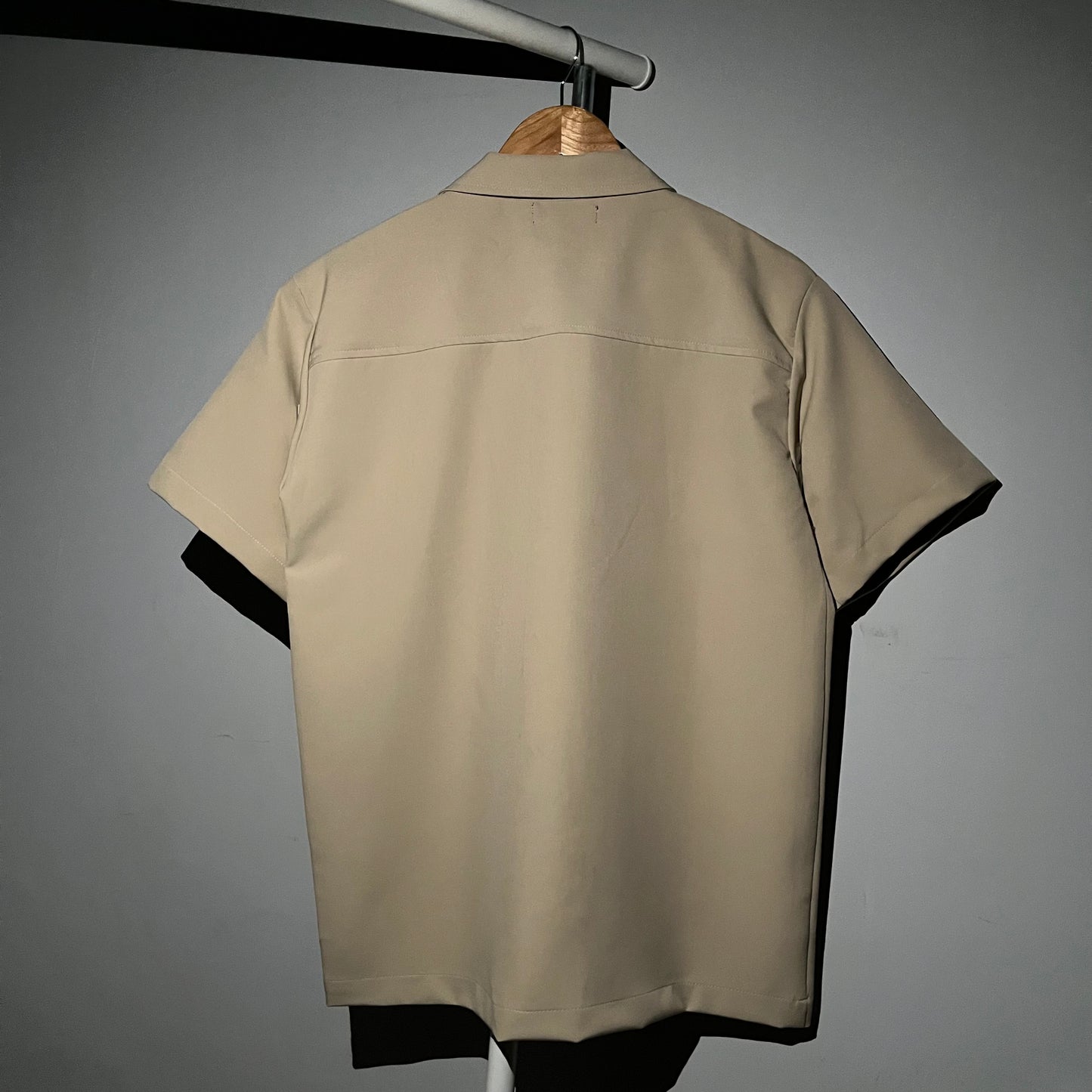 DRAGONFLY BOWLING SHIRT (BEIGE)