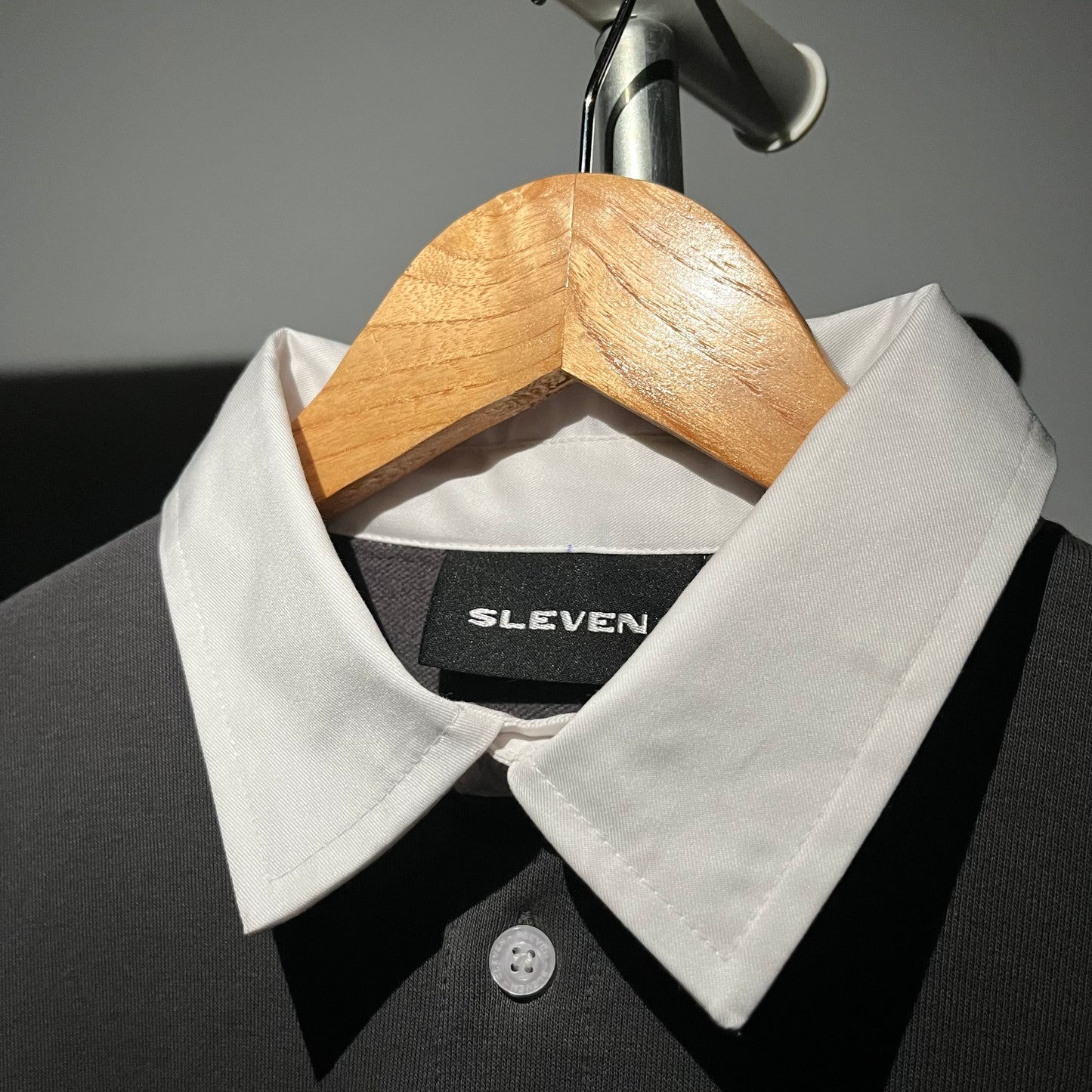 MENTALLY CHECKED OUT POLO SWEATSHIRT (GREY)