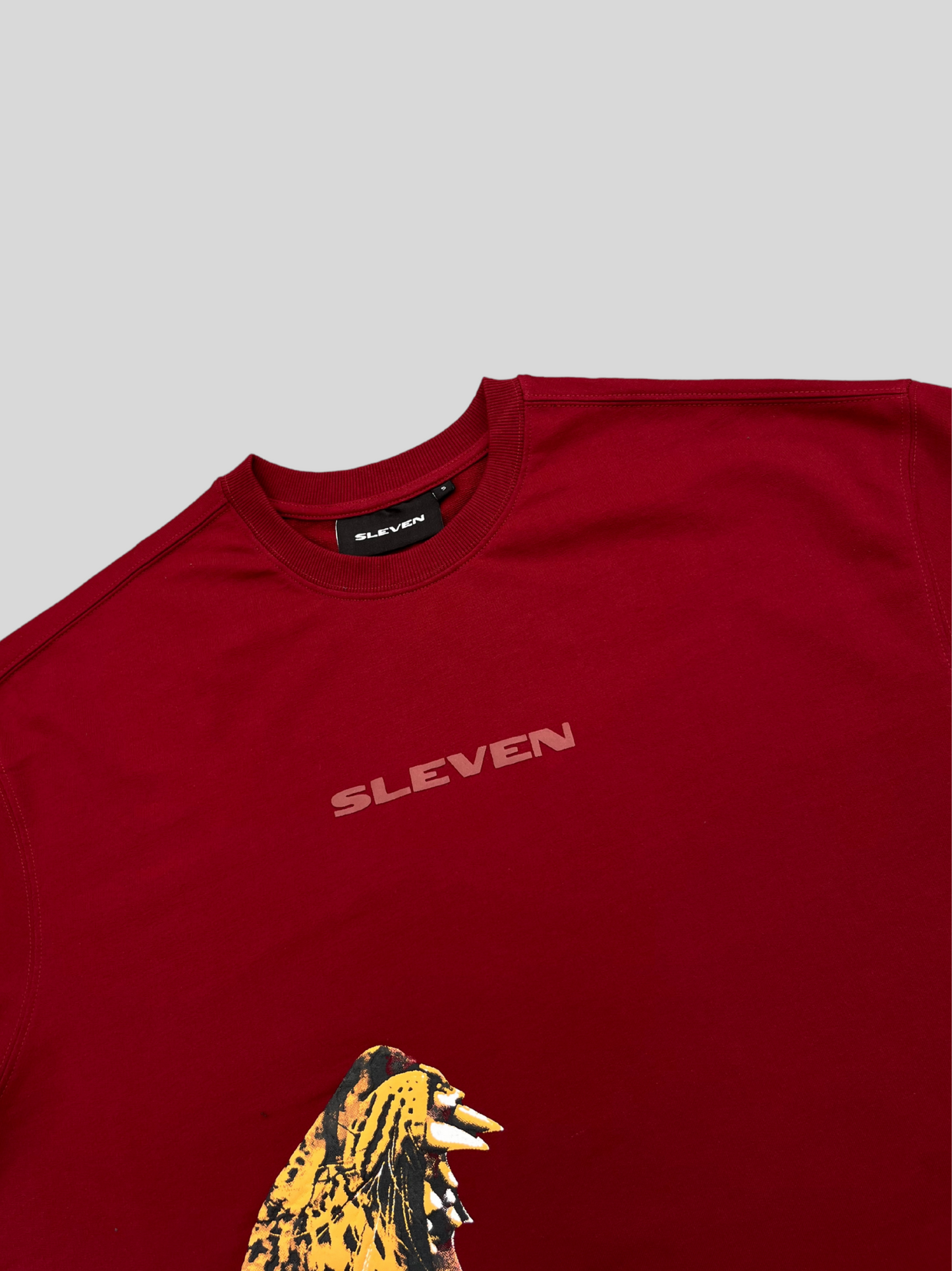 RUN ROGUE OVERSIZED  T-SHIRT (WINERY)