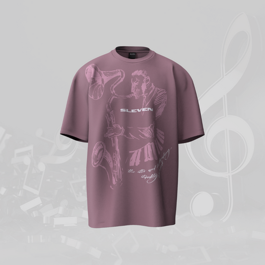 KILL ME ROMANTICALLY OVERSIZED T-SHIRT (MAUVE)
