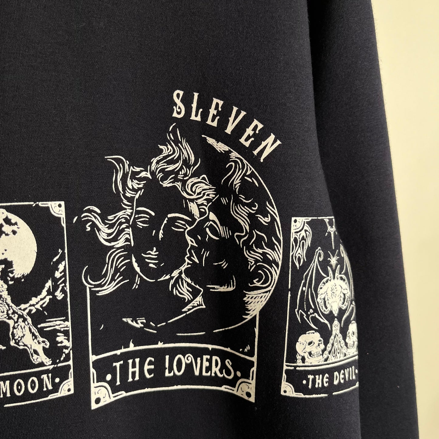 STARGAZE POLO SWEATSHIRT (NAVY)