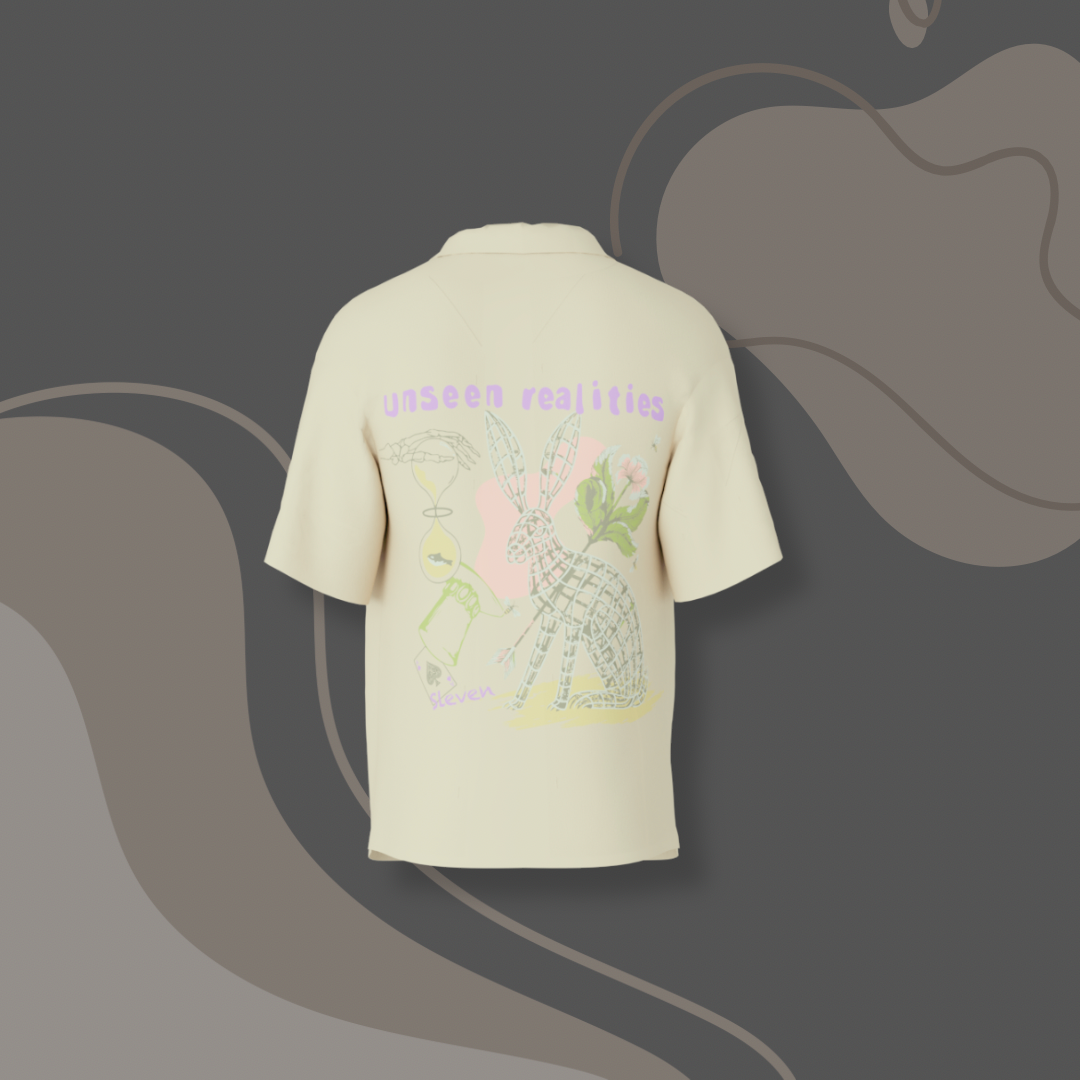 MAD HATTER SHIRT (BEIGE)