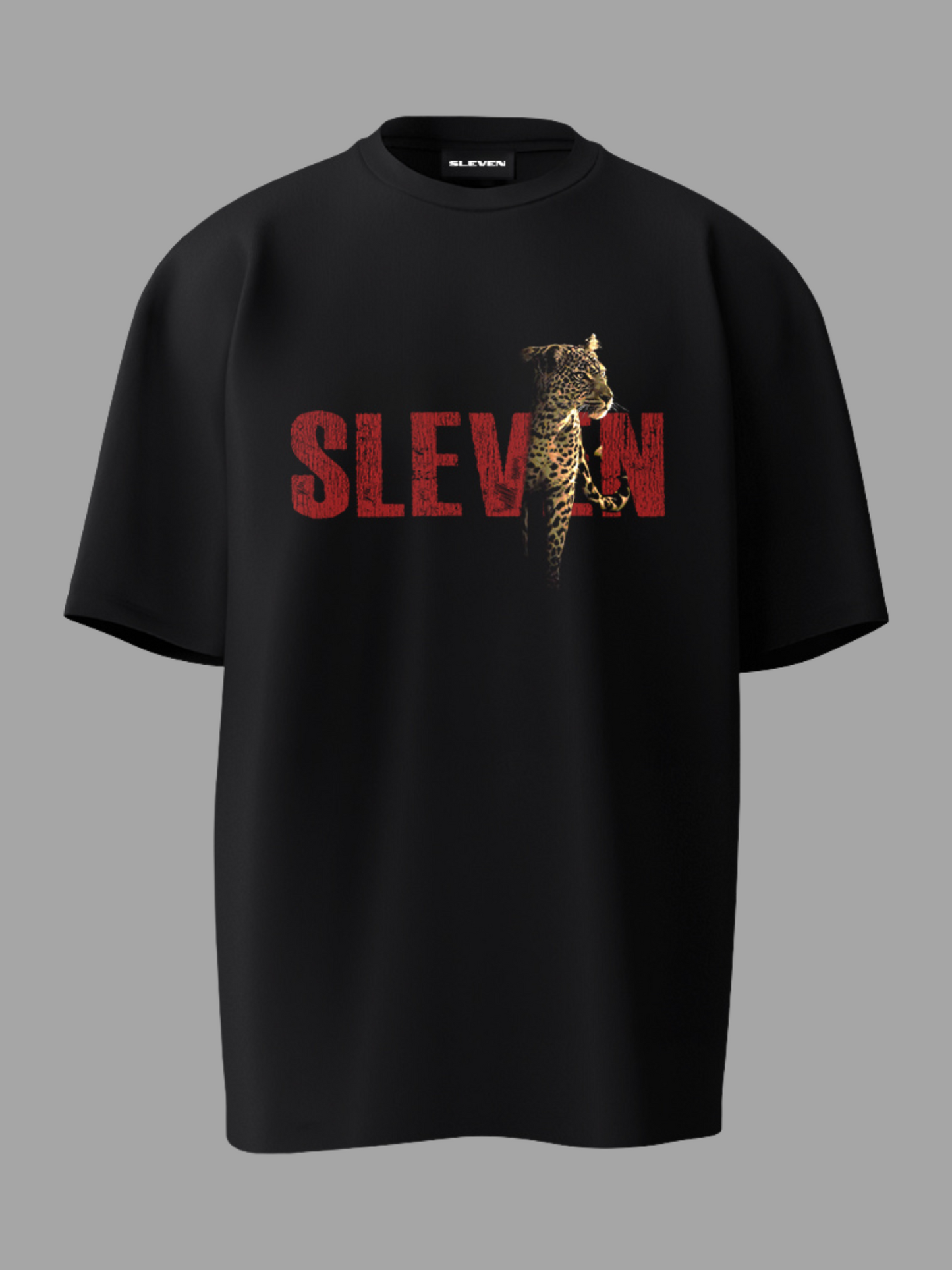 STRONGER THAN INSTINCTS OVERSIZED T-SHIRT (BLACK)