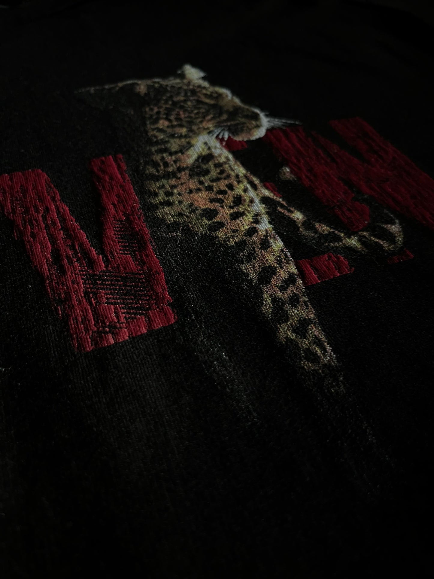 STRONGER THAN INSTINCTS OVERSIZED  T-SHIRT (BLACK)