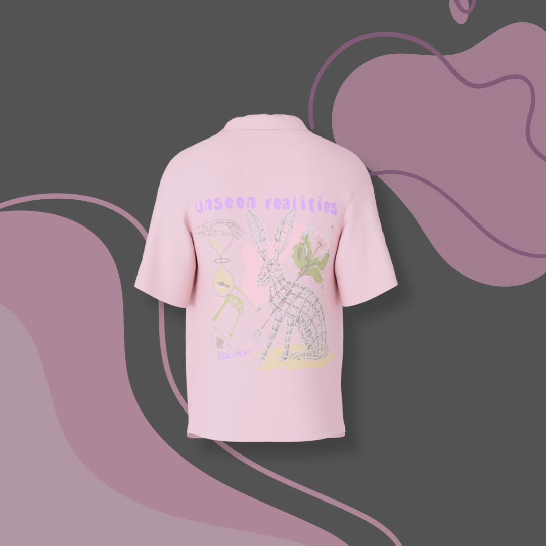 Linen shirt, printed shirt, graphics, graphic linen shirt