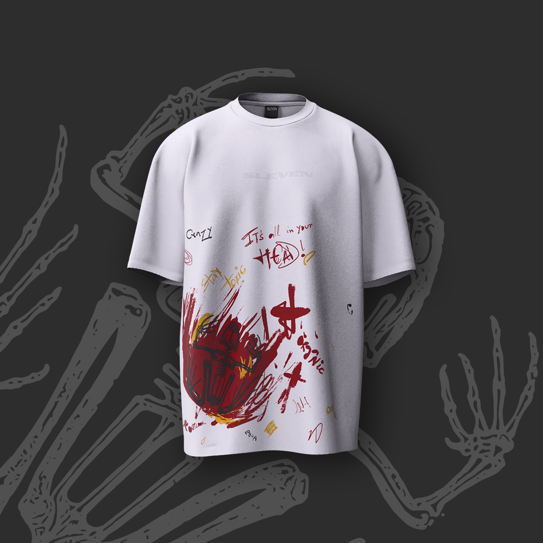 STAY TOXIC OVERSIZED T-SHIRT (WHITE)