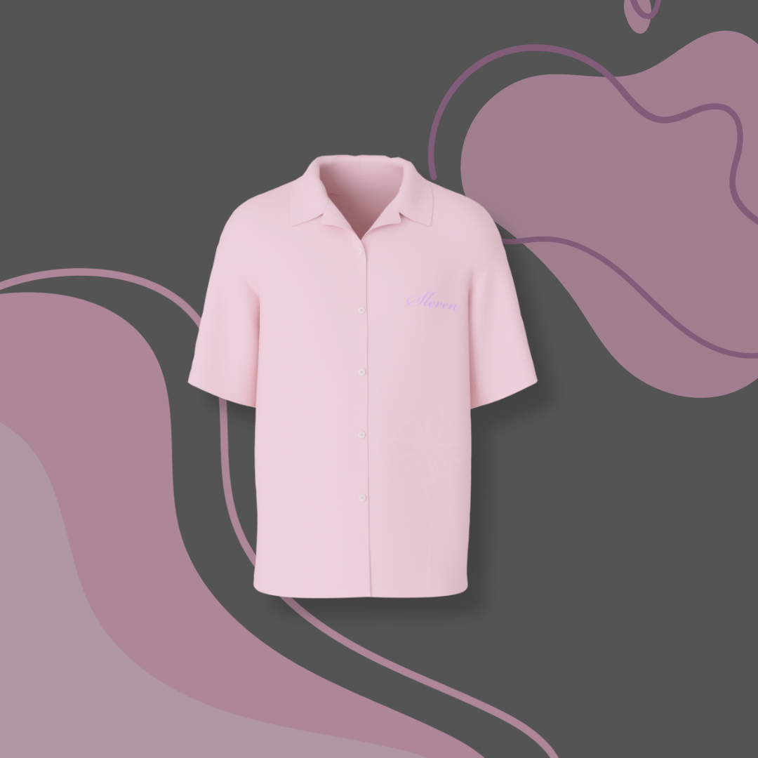 Linen shirt, printed shirt, graphics,