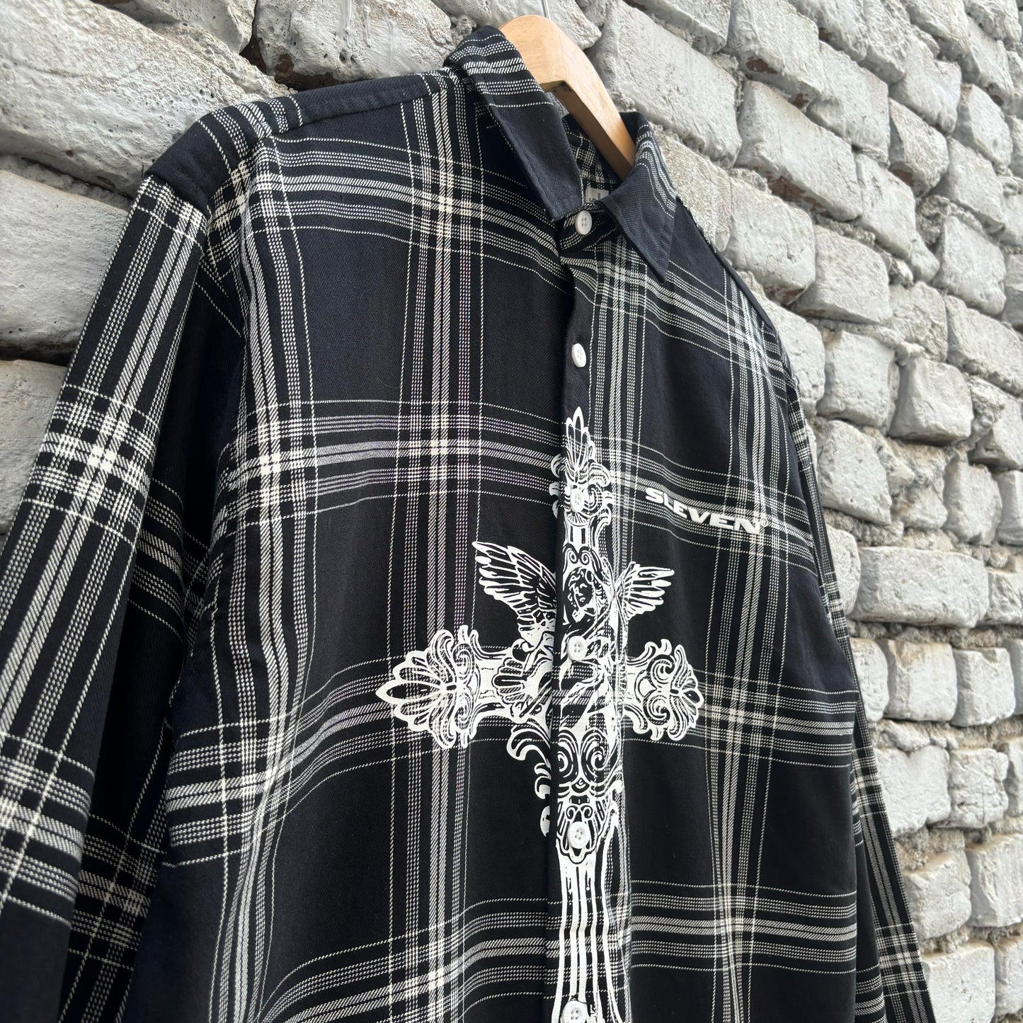 CROSS COUTURE SHIRT (BLACK)