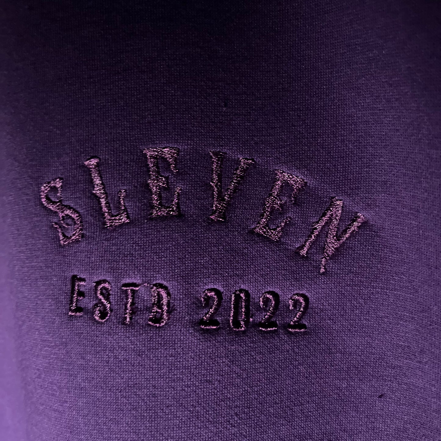 MENTALLY CHECKED OUT POLO SWEATSHIRT (PURPLE)