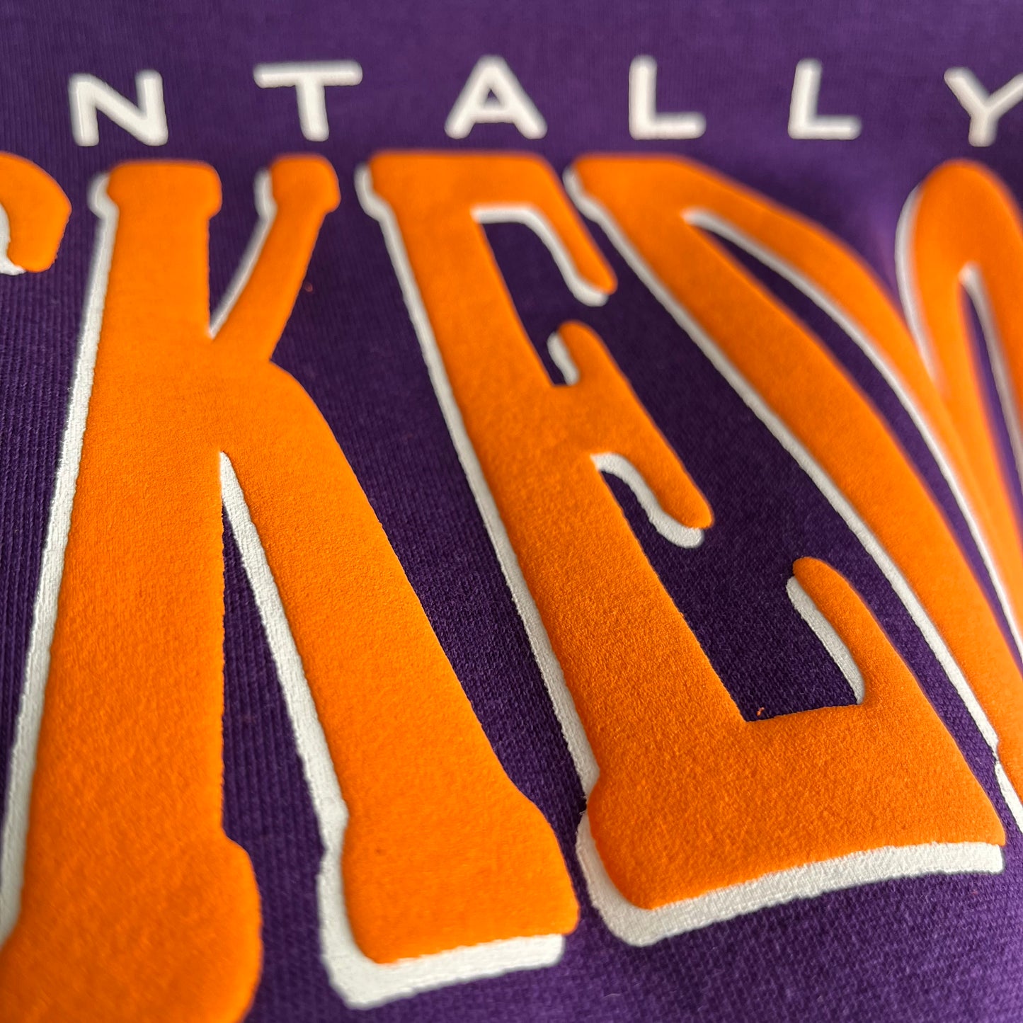 MENTALLY CHECKED OUT POLO SWEATSHIRT (PURPLE)