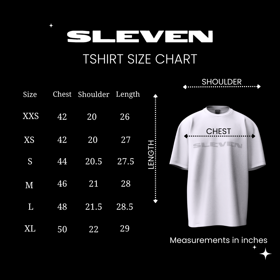 SHEEKQ Doodle Print Oversized Statement T-Shirt (Green)