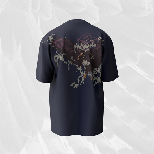 EAGLE OVERSIZED T-SHIRT (NAVY)