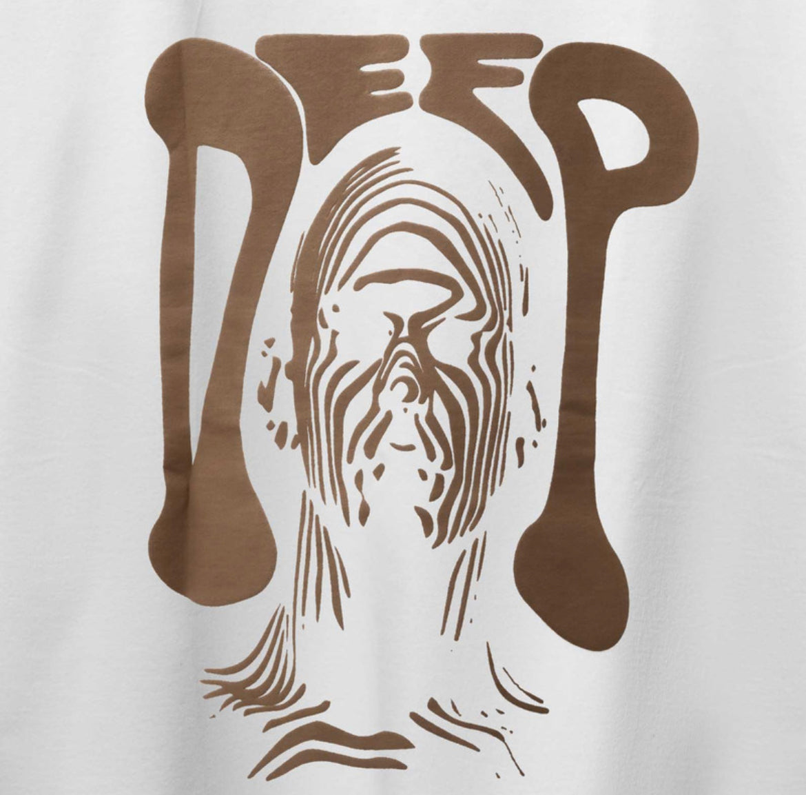SHEEKQ Zenflow Oversized Statement T-Shirt (White)