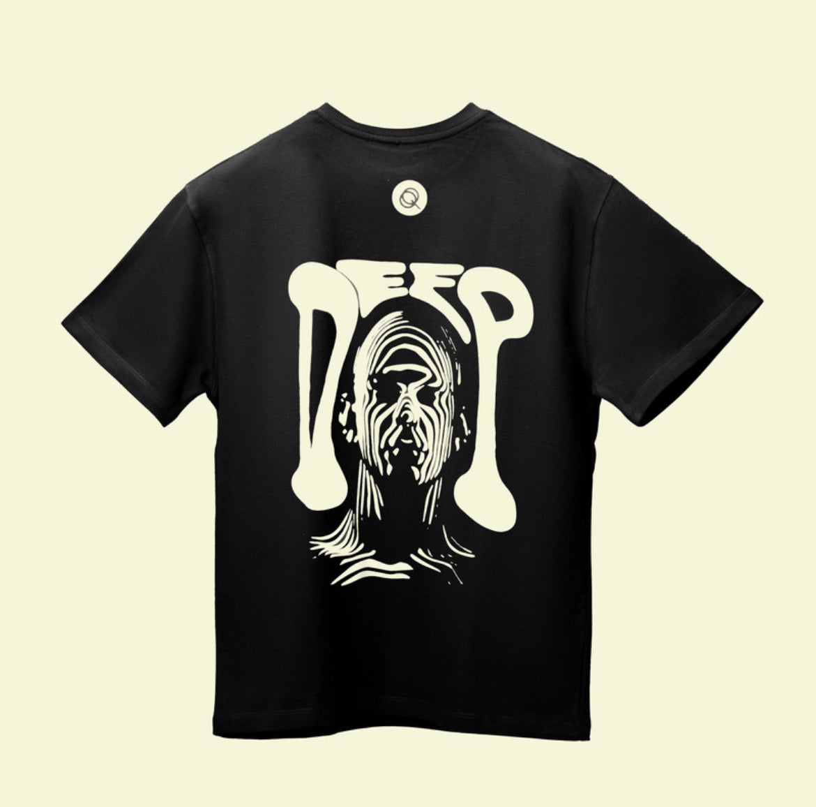 SHEEKQ Zenflow Oversized Statement T-Shirt (Black)