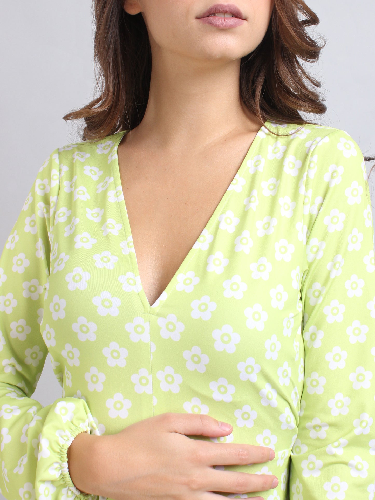 Floral Print A-Line Dress