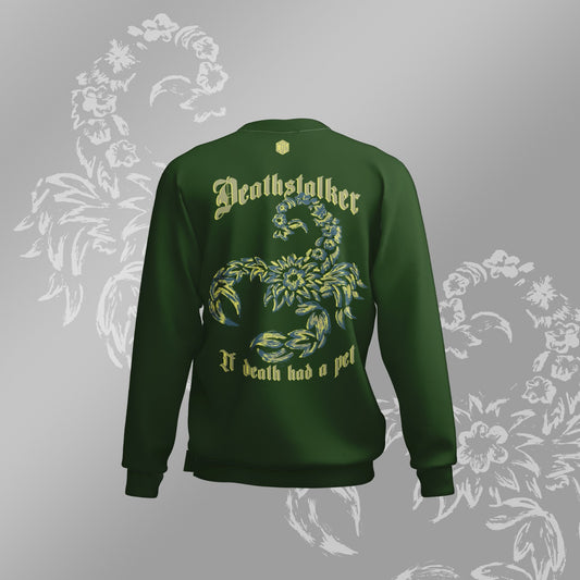 DEATHSTALKER OVERSIZED SWEATSHIRT (GREEN)