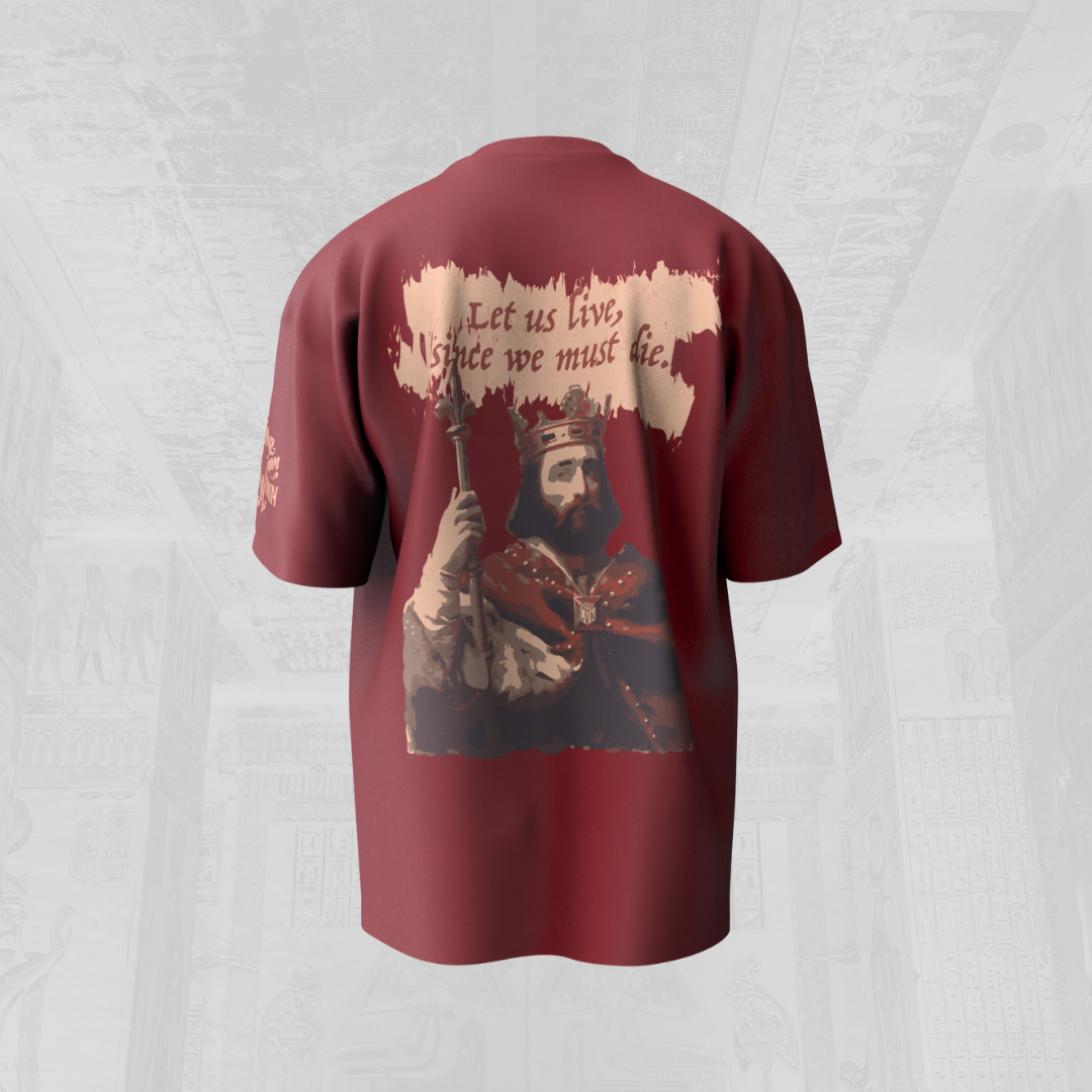 KING OVERSIZED T-SHIRT (RED)