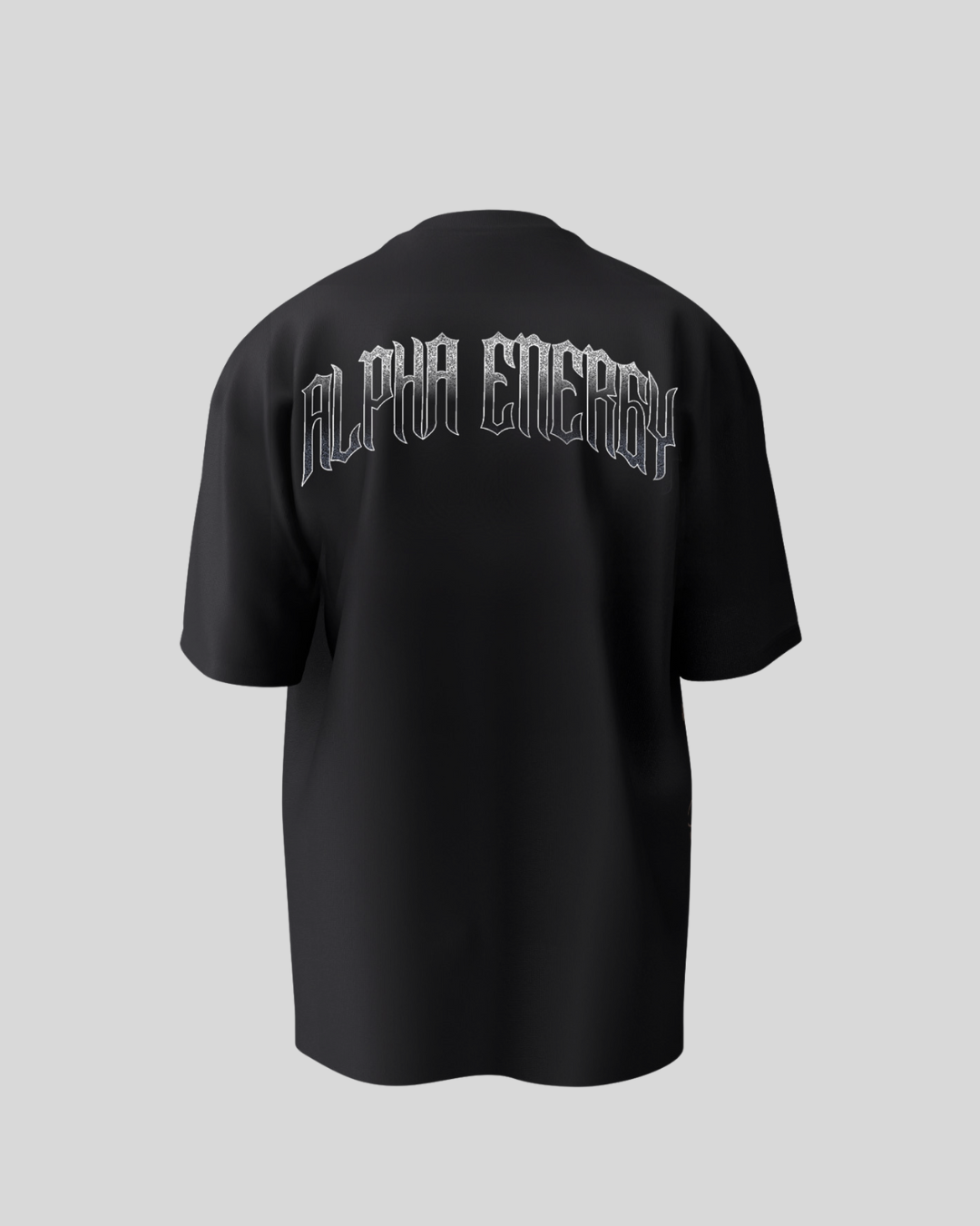 ALPHA HOWL OVERSIZED T-SHIRT (BLACK)