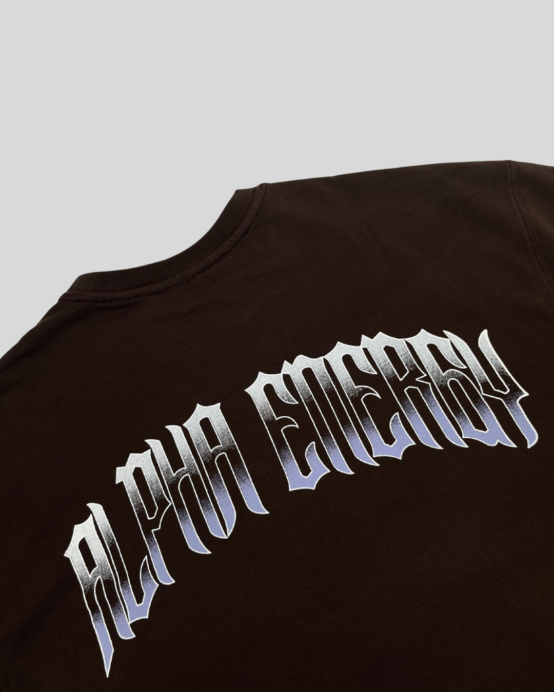 ALPHA HOWL OVERSIZED T-SHIRT (BROWN)