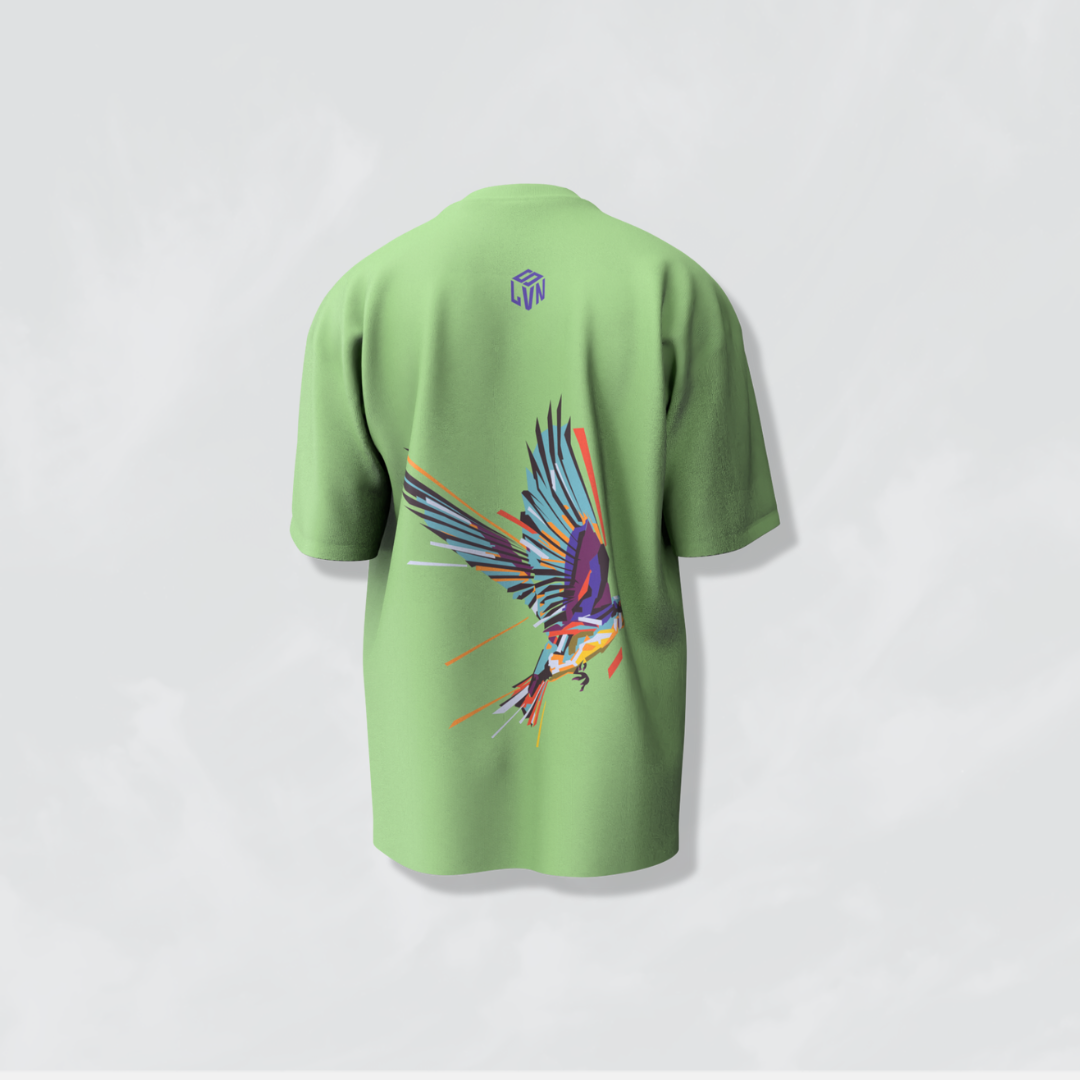 SLEVEN’S SIGNATURE SPARROW STATEMENT TEE (GREEN)