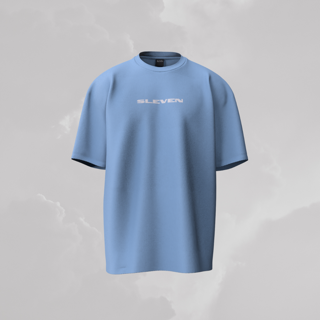 GOOD INTENTIONS OVERSIZED TSHIRT (BLUE)