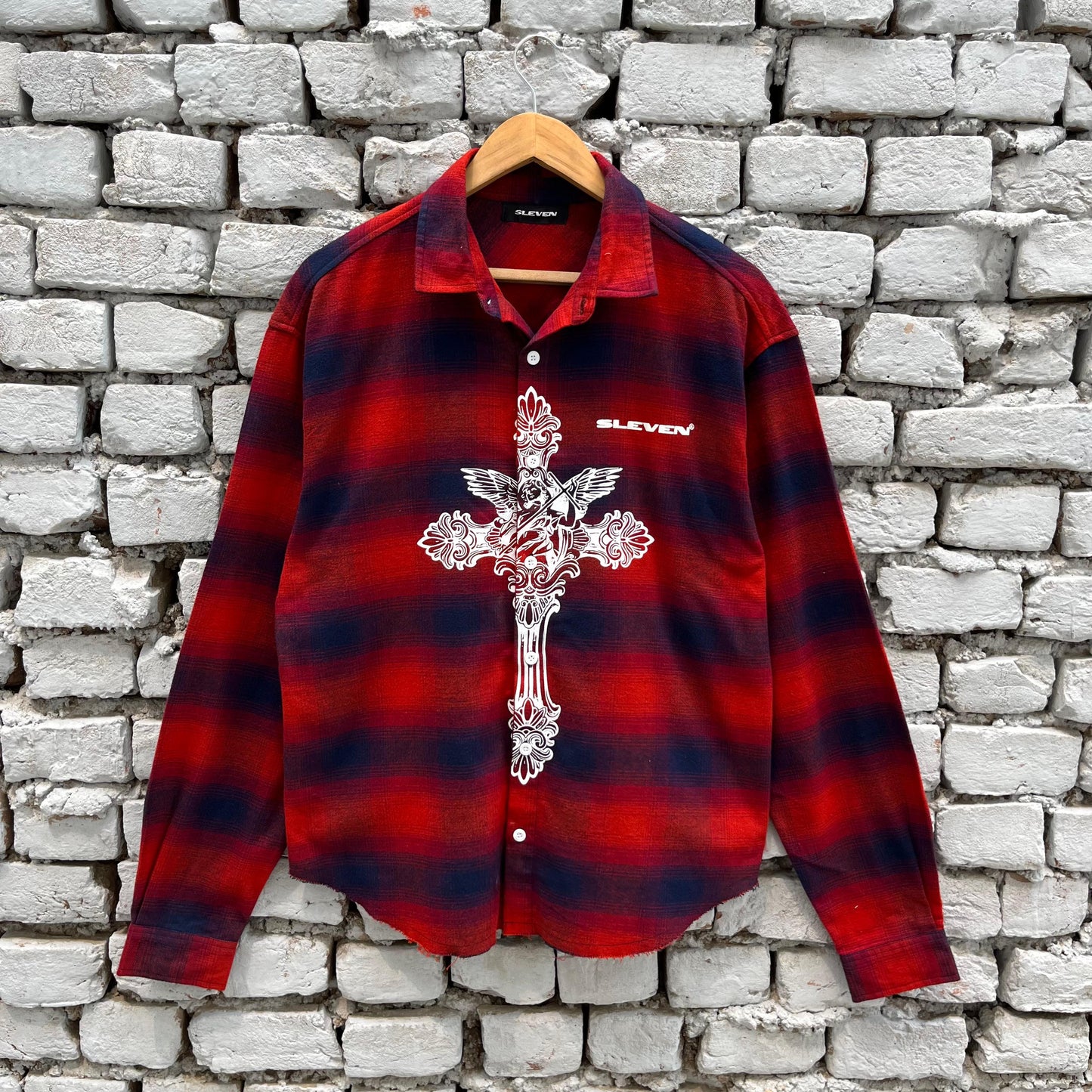 CROSS COUTURE SHIRT (RED)