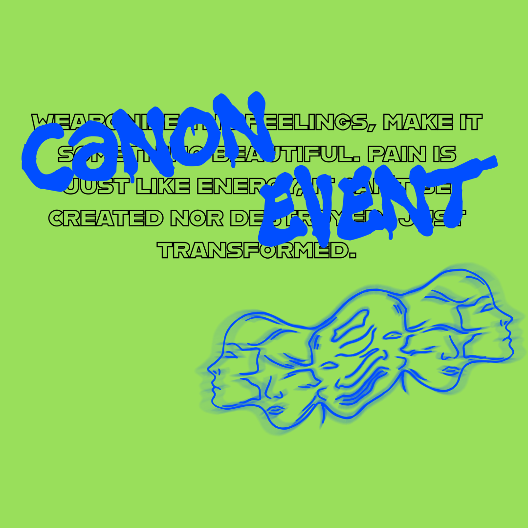 CANON EVENT OVERSIZED T-SHIRT (NEON)