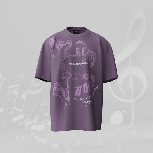 KILL ME ROMANTICALLY OVERSIZED T-SHIRT (FRENCH LILAC)