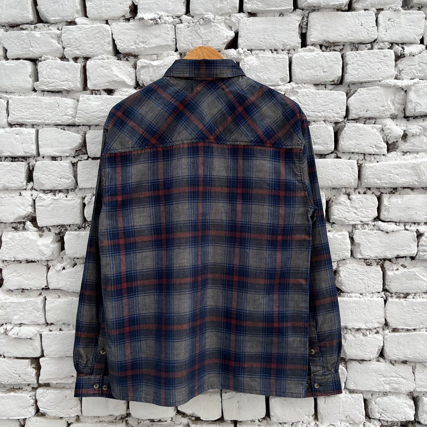 SLEVEN SELECTIVE’S CORDUROY SHIRT (RUSTIC NAVY)