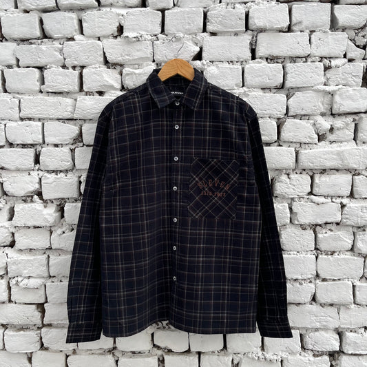 SLEVEN SELECTIVE’S CORDUROY SHIRT (CHARCOAL)