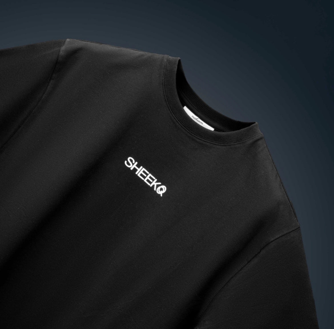 SHEEKQ Skelefly Oversized Statement T-Shirt (Black)