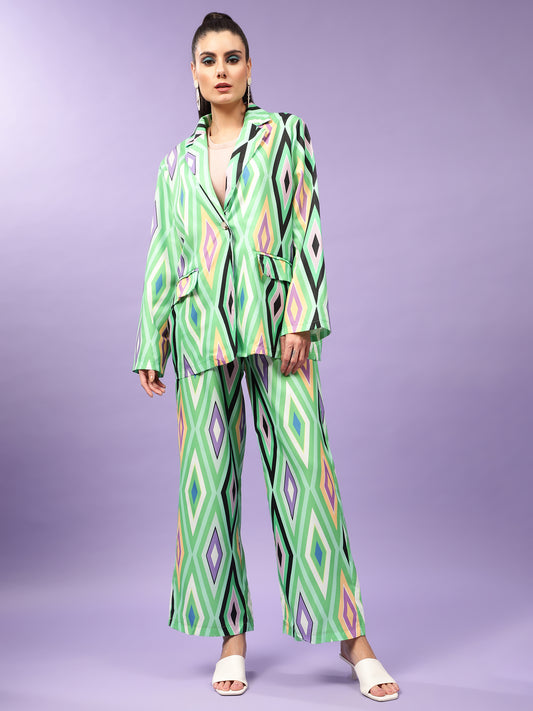 Buttoned Down Blazer Co-ord Set