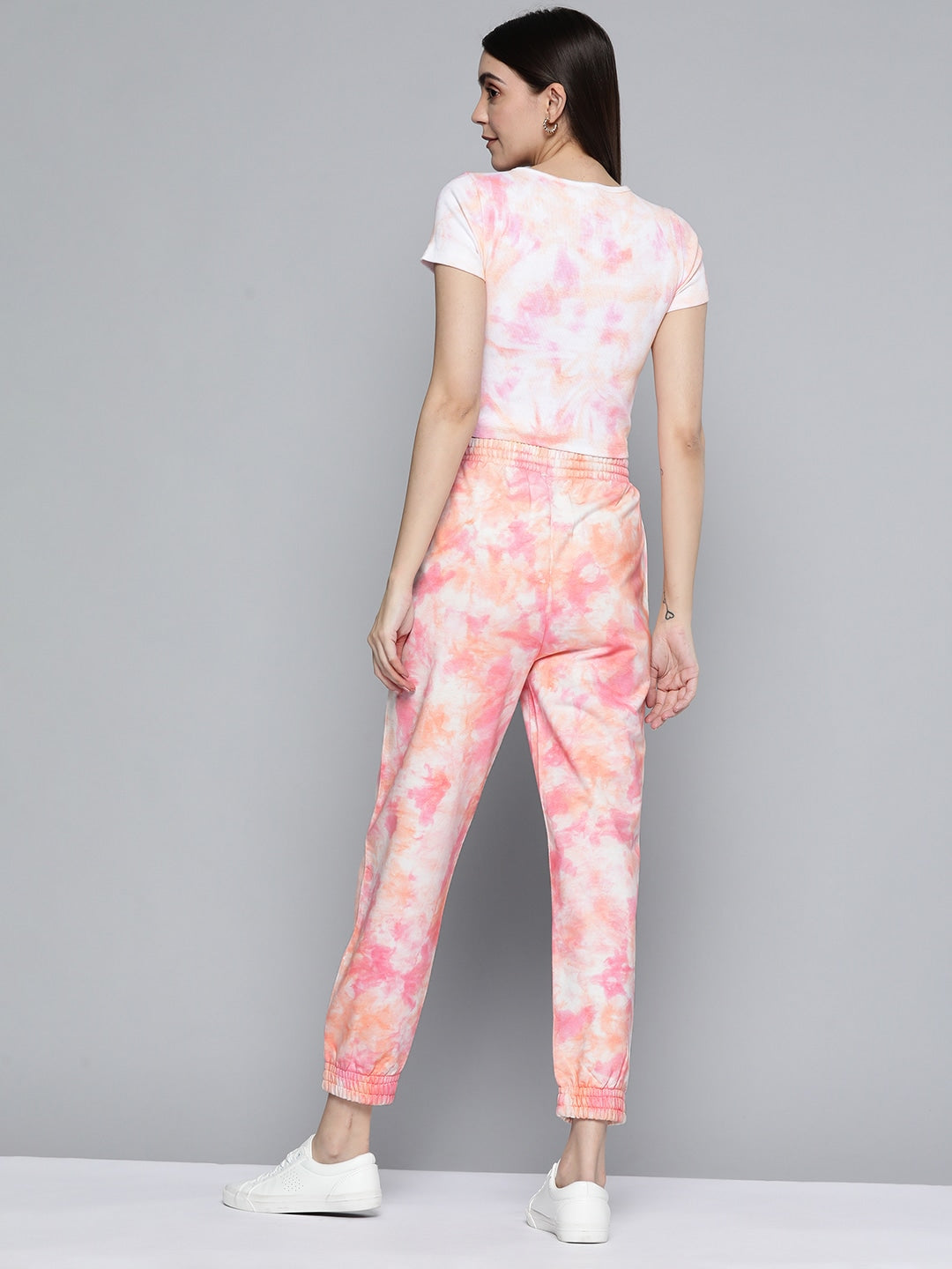 Peach Tie & Dye Co-Ord Set