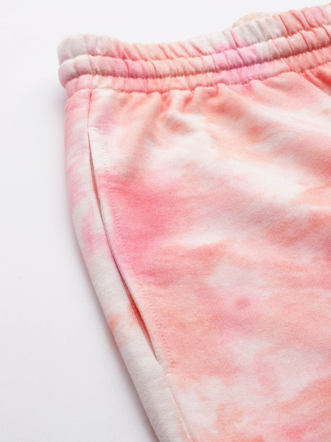 Peach Tie & Dye Co-Ord Set