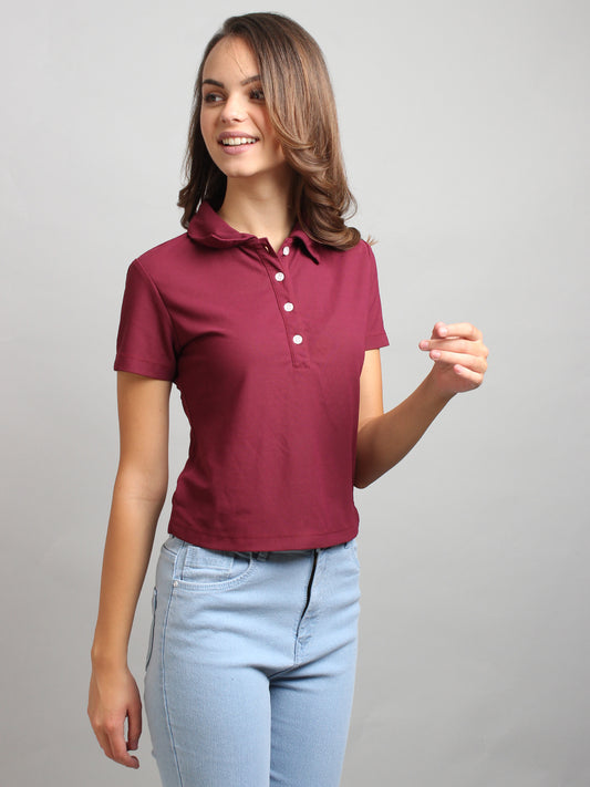 Wine Polo T-Shirt